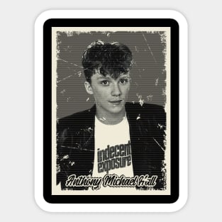 Vintage Anthony MICHAEL hALL Sticker